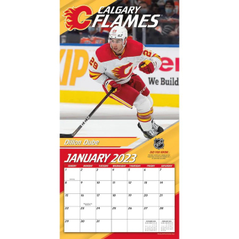 Calgary Flames kalendarz 2023 Wall Calendar