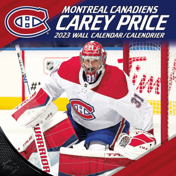Montreal Canadiens kalendarz Carey Price #31 2023 Wall Calendar
