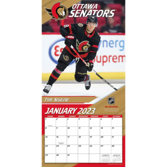 Ottawa Senators kalendarz 2023 Wall Calendar