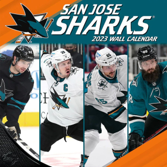 San Jose Sharks kalendarz 2023 Wall