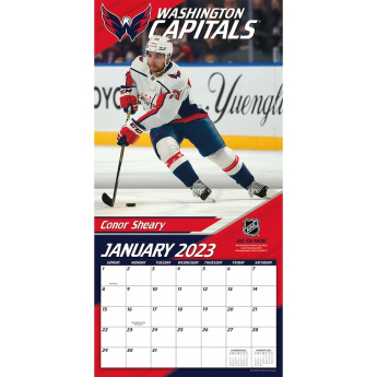 Washington Capitals kalendarz 2023 Wall Calendar