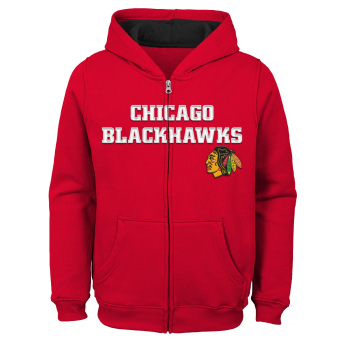 Chicago Blackhawks dziecięca bluza z kapturem Stated Full Zip Hoodie