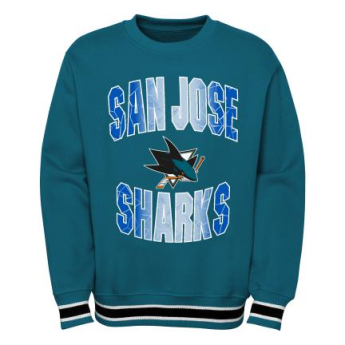 San Jose Sharks Bluza dziecięca Classic Blueliner Crew Neck