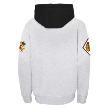Chicago Blackhawks dziecięca bluza z kapturem Star Shootout Oversized