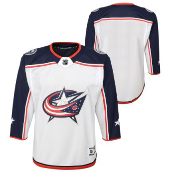 Columbus Blue Jackets dziecięca koszulka meczowa Premier White Away