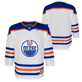 Edmonton Oilers dziecięca koszulka meczowa Premier White Away