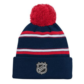 Columbus Blue Jackets czapka zimowa dziecięca Wordmark Cuffed Pom
