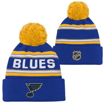 St. Louis Blues czapka zimowa dziecięca Wordmark Cuffed Pom