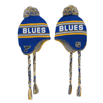 St. Louis Blues czapka zimowa dziecięca Jacquard Tassel