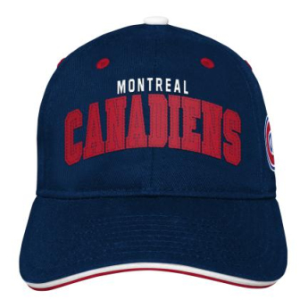 Montreal Canadiens dziecięca czapka baseballowa Collegiate Arch Slouch
