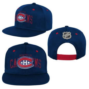 Montreal Canadiens dziecięca czapka flat Life Style Printed Snapback