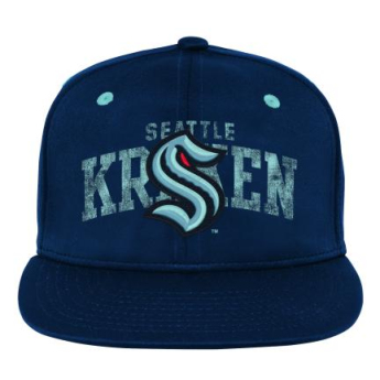Seattle Kraken dziecięca czapka flat Life Style Printed Snapback