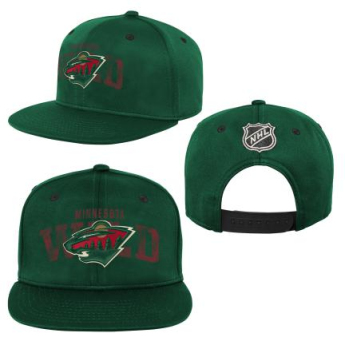 Minnesota Wild dziecięca czapka flat Life Style Printed Snapback