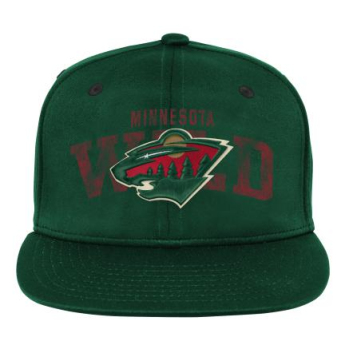 Minnesota Wild dziecięca czapka flat Life Style Printed Snapback