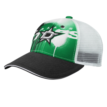 Dallas Stars dziecięca czapka baseballowa Paint Splatter Fashion Meshback