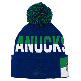 Vancouver Canucks czapka zimowa dziecięca Faceoff Jacquard Knit