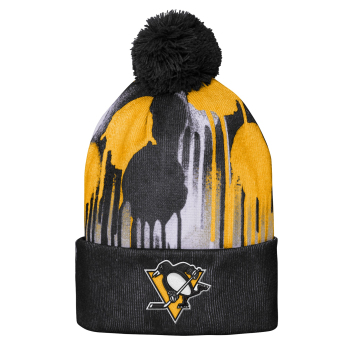 Pittsburgh Penguins czapka zimowa dziecięca Paint Splatter Cuffed