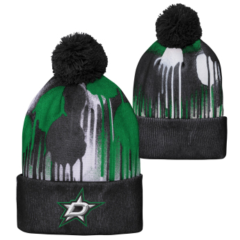 Dallas Stars czapka zimowa dziecięca Paint Splatter Cuffed