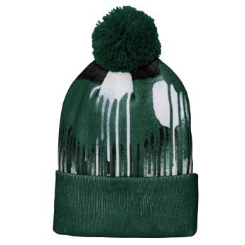 Minnesota Wild czapka zimowa dziecięca Paint Splatter Cuffed