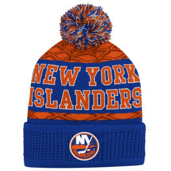 New York Islanders czapka zimowa dziecięca Puck Pattern Cuffed