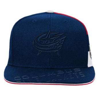 Columbus Blue Jackets dziecięca czapka flat Faceoff Structured
