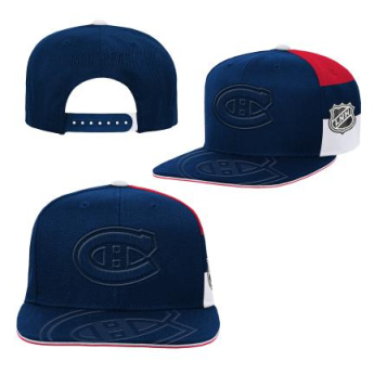 Montreal Canadiens dziecięca czapka flat Faceoff Structured