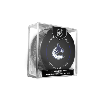 Vancouver Canucks krążek Official Game Puck 2022-2023