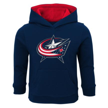 Columbus Blue Jackets dziecięca bluza z kapturem Prime Logo Pullover Fleece blue