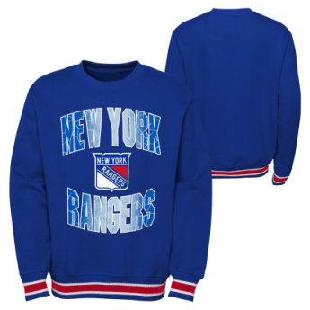 New York Rangers Bluza dziecięca Blueliner Crew Neck blue