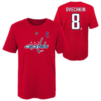 Washington Capitals koszulka dziecięca Flat Captains Name and Number