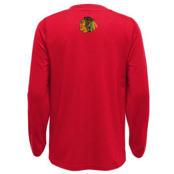 Chicago Blackhawks dziecięcka koszulka z długim rękawem Rink Reimagined LS Ultra red