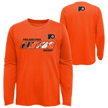 Philadelphia Flyers dziecięcka koszulka z długim rękawem Rink Reimagined LS Ultra orange