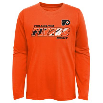 Philadelphia Flyers dziecięcka koszulka z długim rękawem Rink Reimagined LS Ultra orange