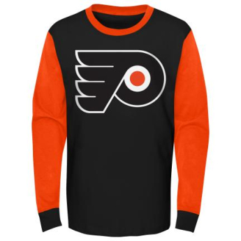 Philadelphia Flyers dziecięcka koszulka z długim rękawem Scoring Chance Crew Neck LS