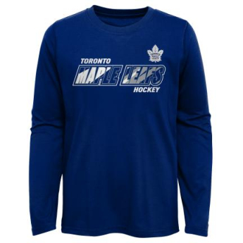 Toronto Maple Leafs dziecięcka koszulka z długim rękawem Rink Reimagined LS Ultra blue