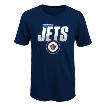 Winnipeg Jets koszulka dziecięca Frosty Center Ultra blue