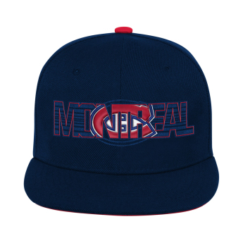Montreal Canadiens dziecięca czapka flat Life Style Graphic Snapback
