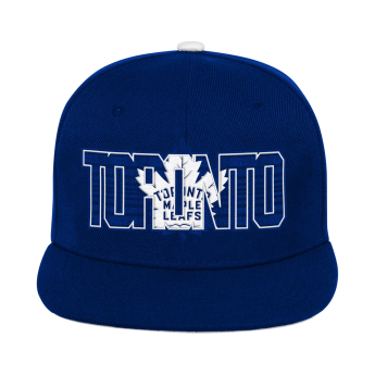 Toronto Maple Leafs dziecięca czapka flat Life Style Graphic Snapback