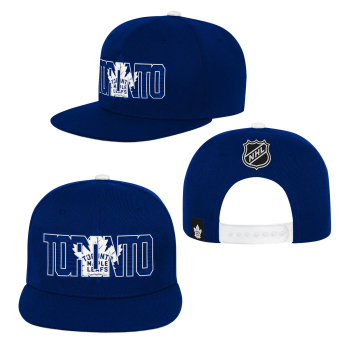 Toronto Maple Leafs dziecięca czapka flat Life Style Graphic Snapback