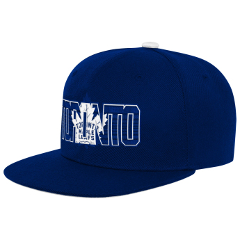 Toronto Maple Leafs dziecięca czapka flat Life Style Graphic Snapback