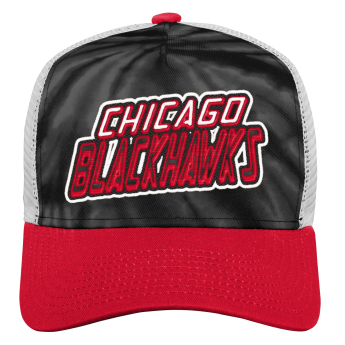 Chicago Blackhawks dziecięca czapka baseballowa Santa Cruz Tie Dye Trucker