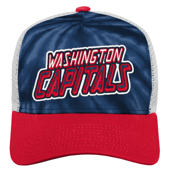 Washington Capitals dziecięca czapka baseballowa Santa Cruz Tie Dye Trucker