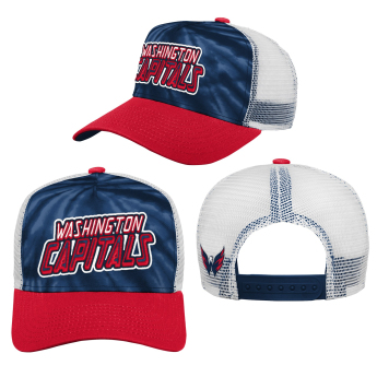 Washington Capitals dziecięca czapka baseballowa Santa Cruz Tie Dye Trucker