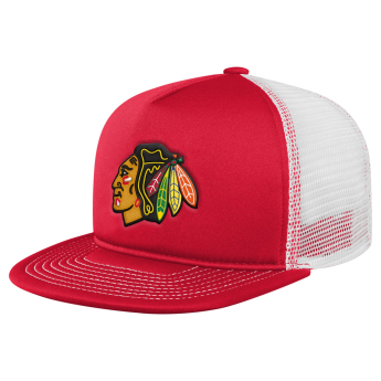 Chicago Blackhawks dziecięca czapka flat Foam Front Trucker Snapback