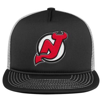 New Jersey Devils dziecięca czapka flat Foam Front Trucker Snapback