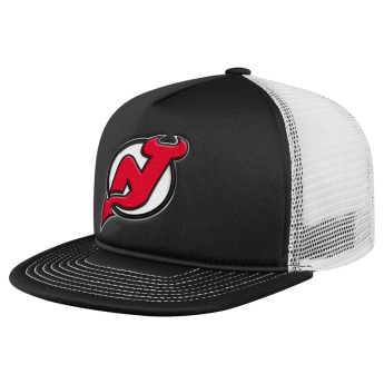 New Jersey Devils dziecięca czapka flat Foam Front Trucker Snapback