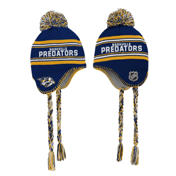 Nashville Predators czapka zimowa dziecięca Jacquard Tassel