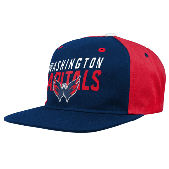 Washington Capitals dziecięca czapka flat Life Style Old School Flatbrim