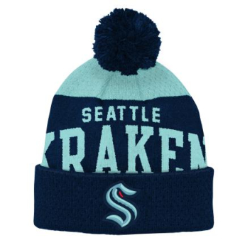 Seattle Kraken czapka zimowa dziecięca Stetchark Knit