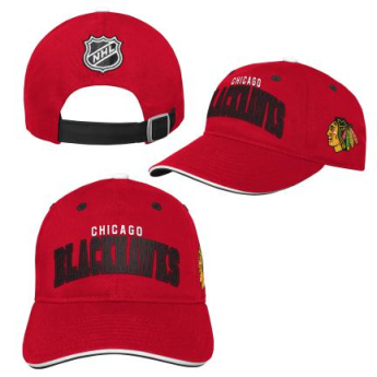 Chicago Blackhawks dziecięca czapka baseballowa Collegiate Arch Slouch